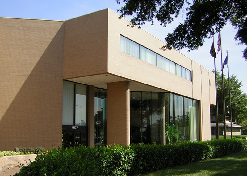 Exterior of building