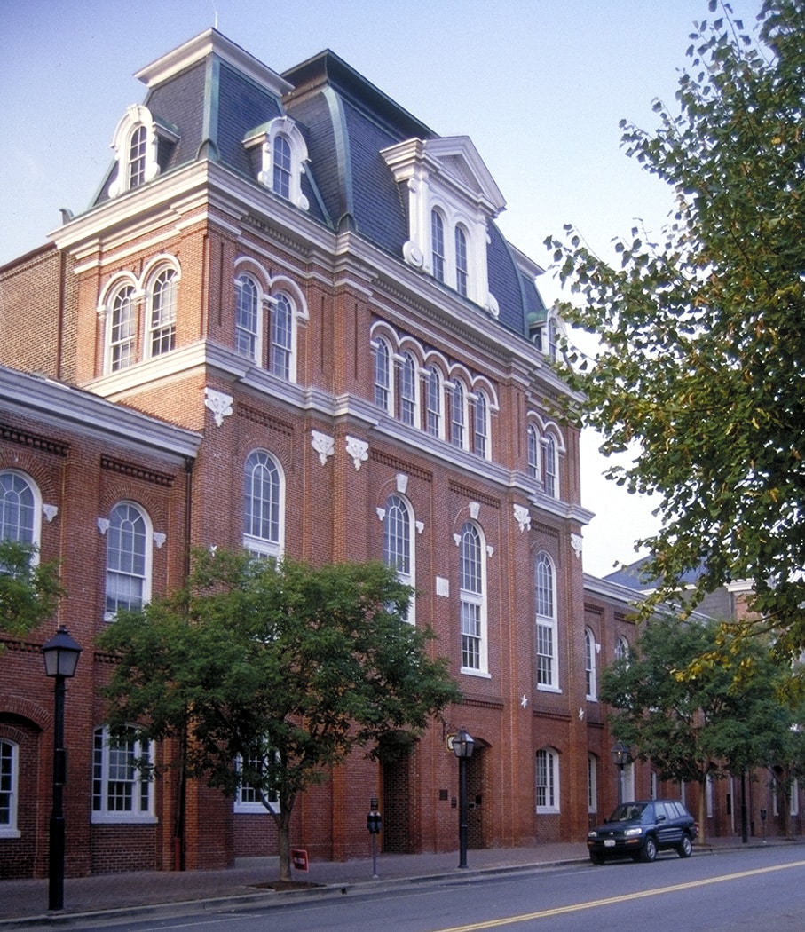 Exterior of building