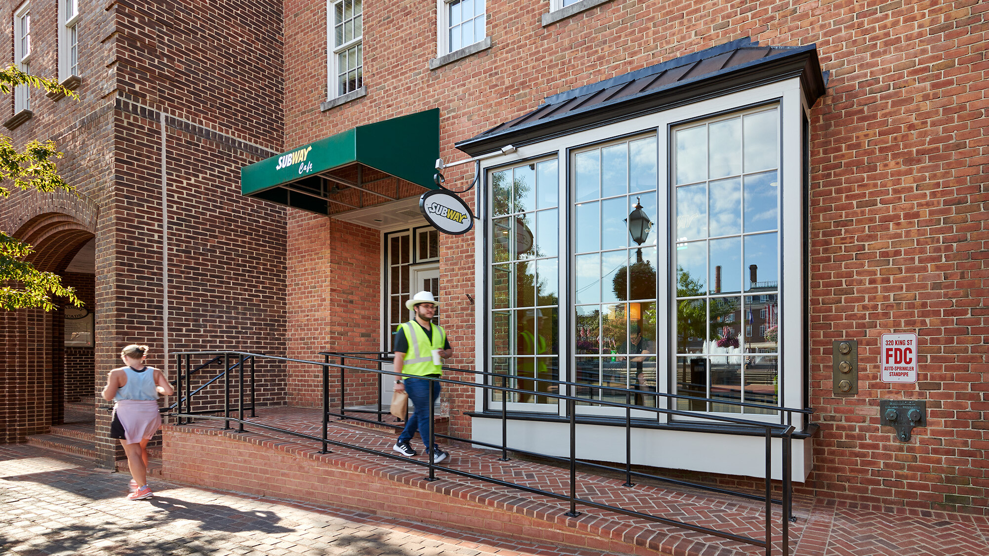 Subway Cafe Exterior