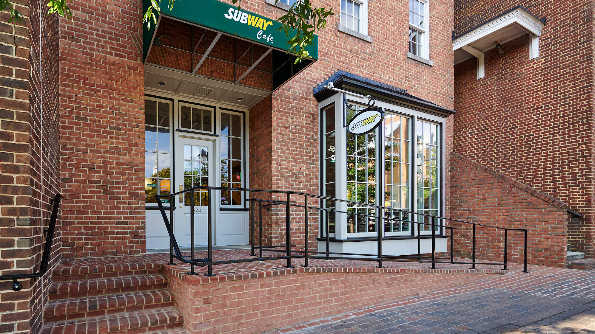 Subway Cafe Exterior