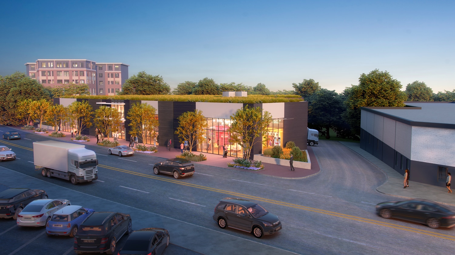 Exterior of building