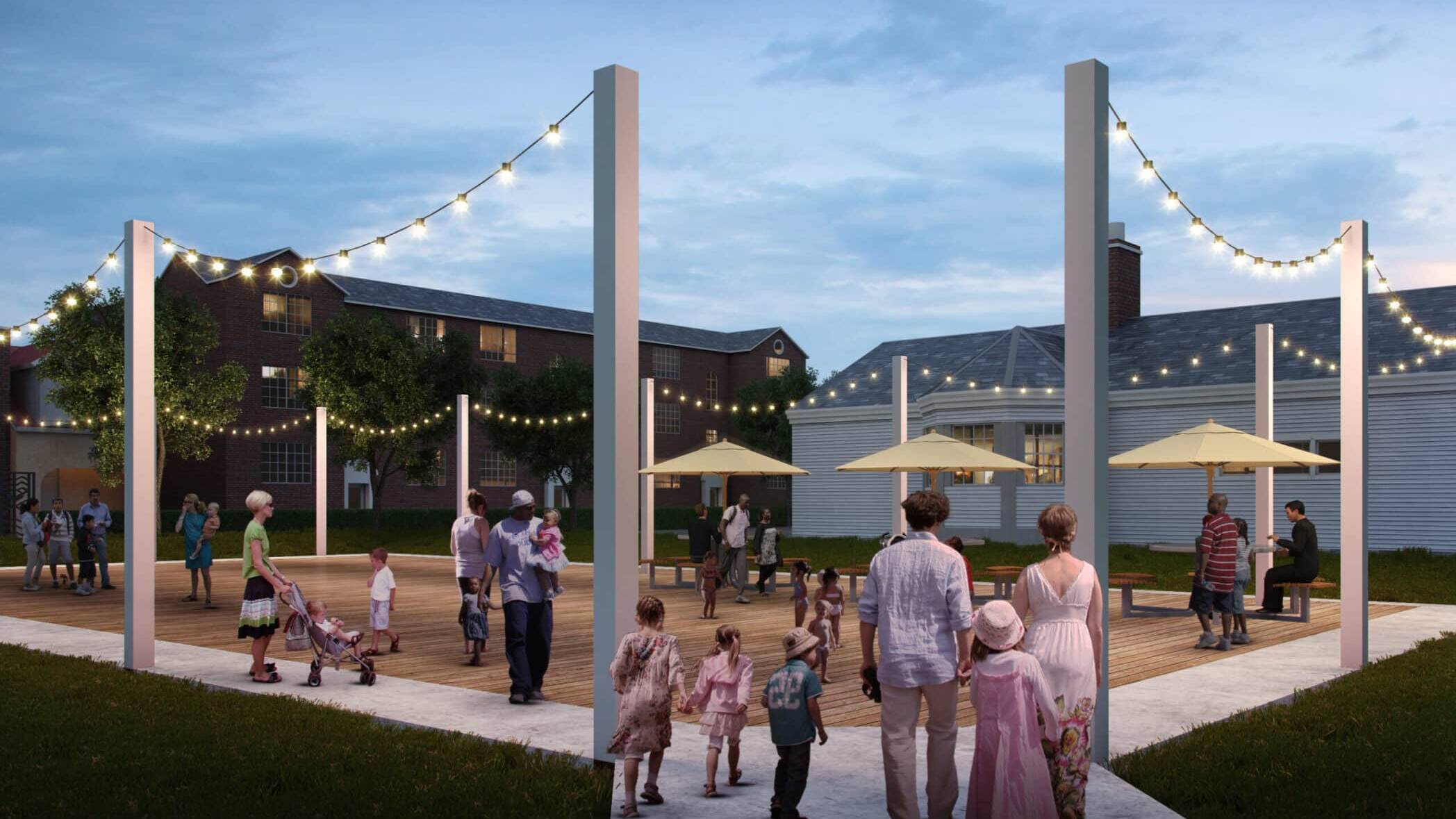 Patio at Splash Park