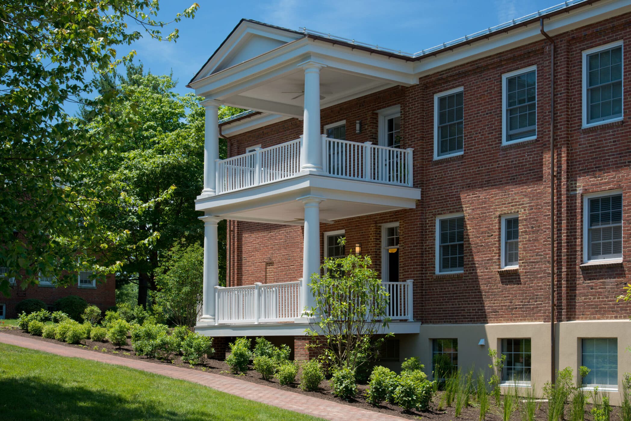 Exterior of building